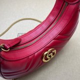 Gucci Best 699514 GG Marmont half-moon-shaped Best Quality bag