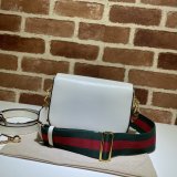White Best Quality Gucci Horsebit 1955 mini 658574 bag