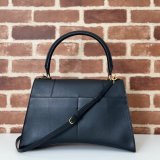 Balenciaga Best Quality Box In Black 812214 Hourglass Handbag