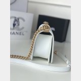 Best Quality CC Le Boy Flap Bag caviar leather 25CM