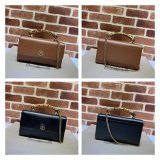 Gucci Best Quality 675794 Diana small shoulder bag in black/brown