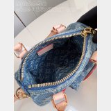 Nano Speedy Louis Vuitton Best Quality M82950 Monogram Denim Bag