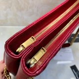 Shop Ysl Best Quality Saint Laurent Red and Black