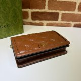 Gucci Our Best Quality Designer 723787 GG Matelassé Chain Wallet