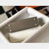 AAA Best Quality Hermes Mini Kelly Grey Bags