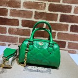 Gucci Best Perfect GG matelassé leather top handle 702251 Best Quality bag