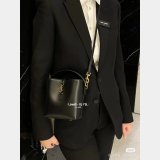 YSL Fake LE 37 AAA+ Hobo In Shiny 765870 Best Quality Saint Laurent Bag