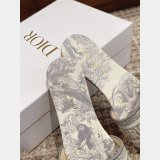 Best Quality Dior Flat Slipper DWAY SLIDE