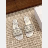 Best Quality Dior Flat Slipper DWAY SLIDE