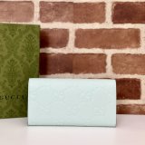 Perfect Best Gucci Best Quality 1:1 Mirror 772791 GG Continental Wallet