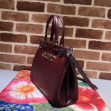 High Quality Gucci Best Quality Zumi snakeskin small top handle 569712 bag