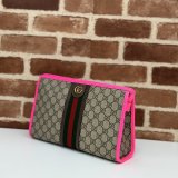 Designer Gucci Best Quality 598234 Duplicate GG Supreme Ophidia Toiletry Case