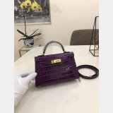 Best Hermes Kelly 1:1 Best Quality 19CM Handbags