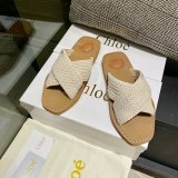 1:1 Mirror Image Best Quality Chloe Roman Sandals Shoes