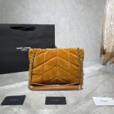 YSL Cheap Loulou Puffer Shoulder Bag 29CM