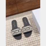 Best Quality Dior Flat Slipper DWAY SLIDE
