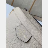Louis Vuitton Best Quality Monogram Empreinte Bumbag M44812 Black/Cream