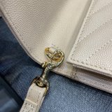 Buy Best Quality YSL Saint Laurent Monogram Clutch 617662 Quilted Grain