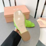 Perfect MiuMiu Bread Slippers Summer Best Quality Sandals