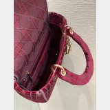 Christian Dior Best Quality Lady Dior 24cm Best Bag