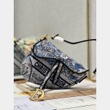 Christian Dior Selling High-quality Best Quality Oblique Saddle 9012/0446 Bag