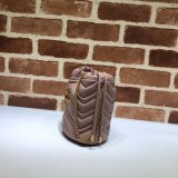 Gucci Best Quality 7 Star GG Marmont mini bucket 575163 bag