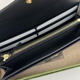 Perfect Best Gucci Best Quality 1:1 Mirror 772791 GG Continental Wallet