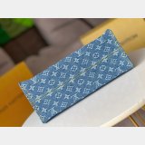 OnTheGo Louis Vuitton Best Quality Monogram Denim M46871 Handbag MM