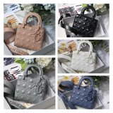 High Quality 1:1 Best Quality Lady Dior 20cm Shop Designer Purses