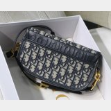 Best Quality Christian Dior Bobby East-West Blue Bag China Sale