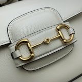 White Best Quality Gucci Horsebit 1955 mini 658574 bag