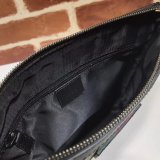 Top Quality Gucci Web GG Supreme Flat Messenger Best Quality 471454 Bag