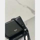 Black Brushed Shoulder Strap Prada 2VD061 Best Quality Designer Bag