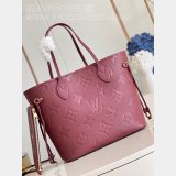 Duplicate M46599 Neverfull Monogram Empreinte Louis Vuitton Best Quality Bag