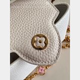 Best Quality 1:1 Mirror Louis Vuitton Capucines M48865 White Bags