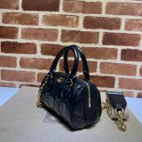 Gucci Best Perfect GG matelassé leather top handle 702251 Best Quality bag