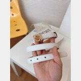 Luxury Inspired Loewe Anagram 2.0cm Width Best Quality Belt