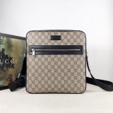 Gucci Best Quality Beige GG Supreme flat messenger