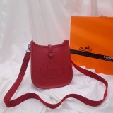 Best Quality Hermes Mini Evelyne TPM Bag Red