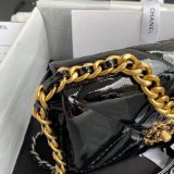 CC Best Quality 26CM Goatskin Gold-Tone Silver-Tone & Ruthenium