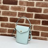 Gucci 772795 UK Embossed Top Handle Best Quality Shoulder Bag