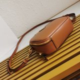 Prada 1BH203  Saffiano Leather Best Quality Envelope Best Bag