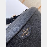 Louis Vuitton Best Quality Monogram Empreinte Bumbag M44812 Black/Cream