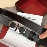 Best Quality Designer Salvatore Ferragamo 35 mm Black Belts
