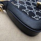 Gucci Luxury Designer Best Quality Jackie 1961 Crystal GG 677027 Bag