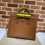 Gucci Best Quality Designer Best Quality Diana medium tote leather bag