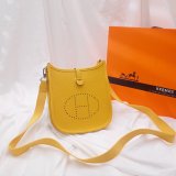 Hermes Evelyne Yellow Messenger Medium Bag Luxury Goods