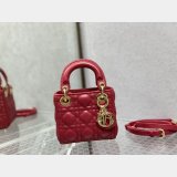 Best Quality Fashion Dior Micro Lady 1:1 Mirror 12CM Bag