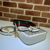 Gucci Best Quality Horsebit 1955 mini bag white