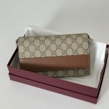 Gucci 838151/826720 Best Quality GG Emblem Wallet On Chain Bag